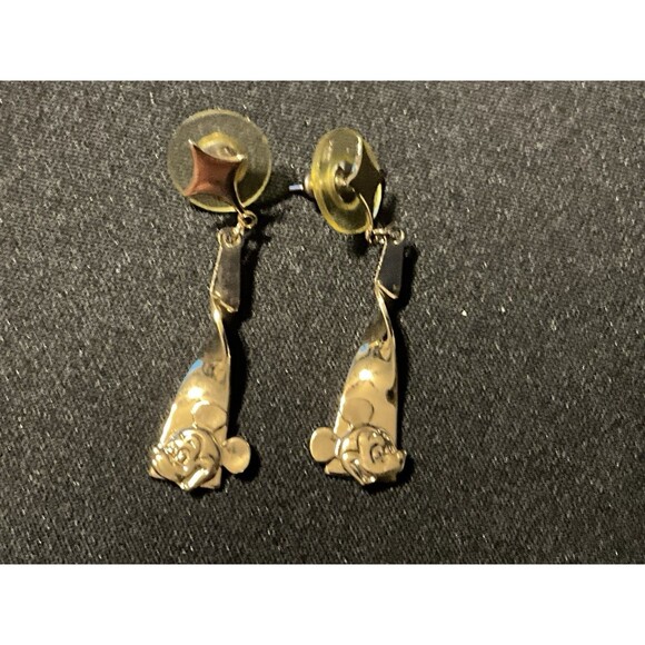 Disney Prototype Gold Tone Earrings - Picture 2 of 5